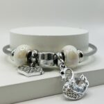 Aurora de Peróla Banhada a prata