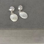 BRINCO GOTA DUPLA ELEGANCE PRATA