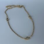 PULSEIRA LOVE TRIO CORAÇÕES DOURADA