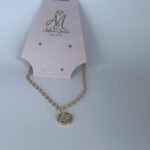 PULSEIRA TREVO CHARM COM ZIRCÔNIAS