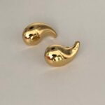 BRINCO GOTA DOURADO ELEGANCE