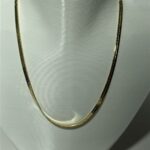 GARGANTILHA MALHA FITA LISA ELEGANCE GOLD