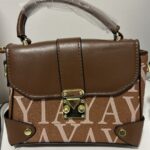 BOLSA QUAD MARROM ELEGANCE